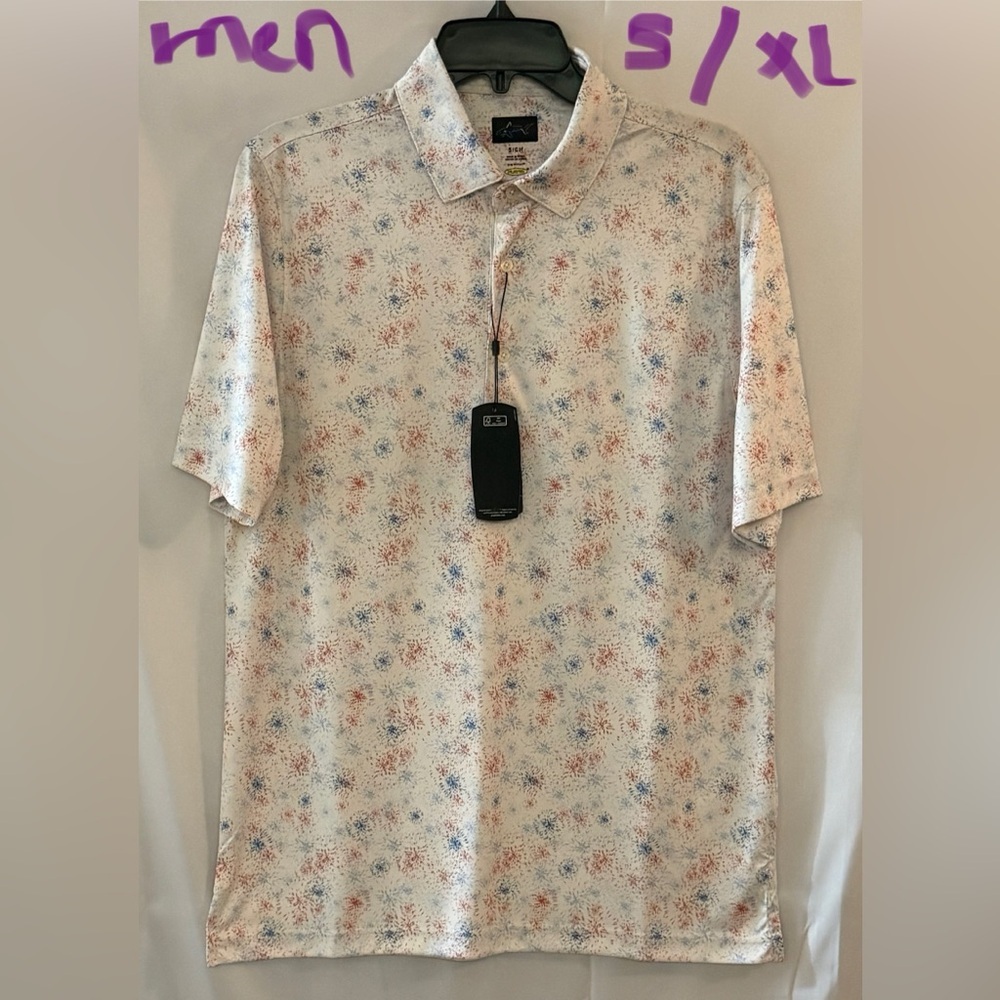Floral Print Men's Shirt